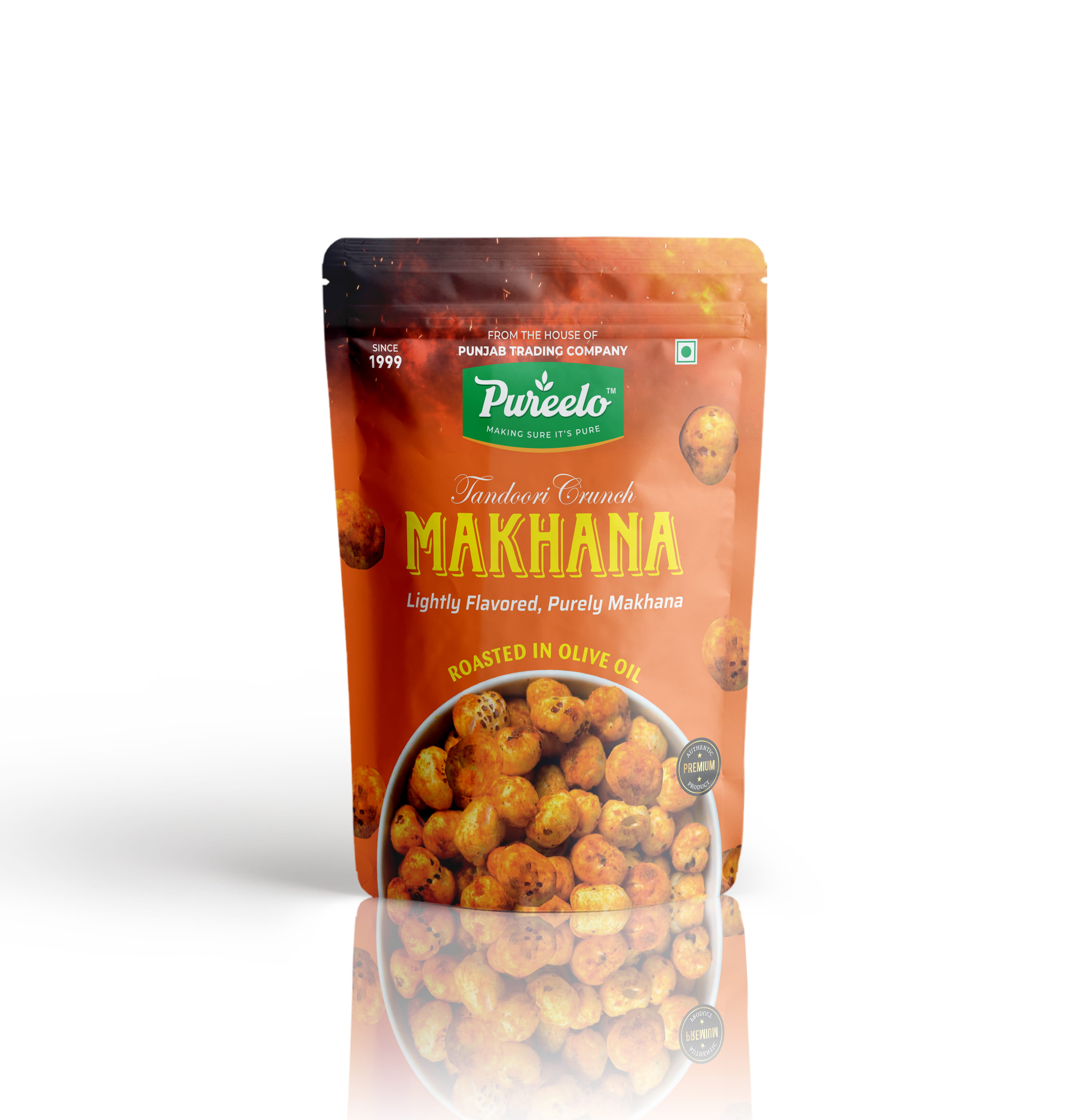 12 Minutes In-Person One-on-One Tandoori Makhana - 150gm for 12 plus Years