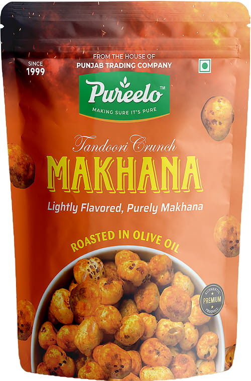 12 Minutes In-Person One-on-One Tandoori Makhana - 150gm for 12 plus Years