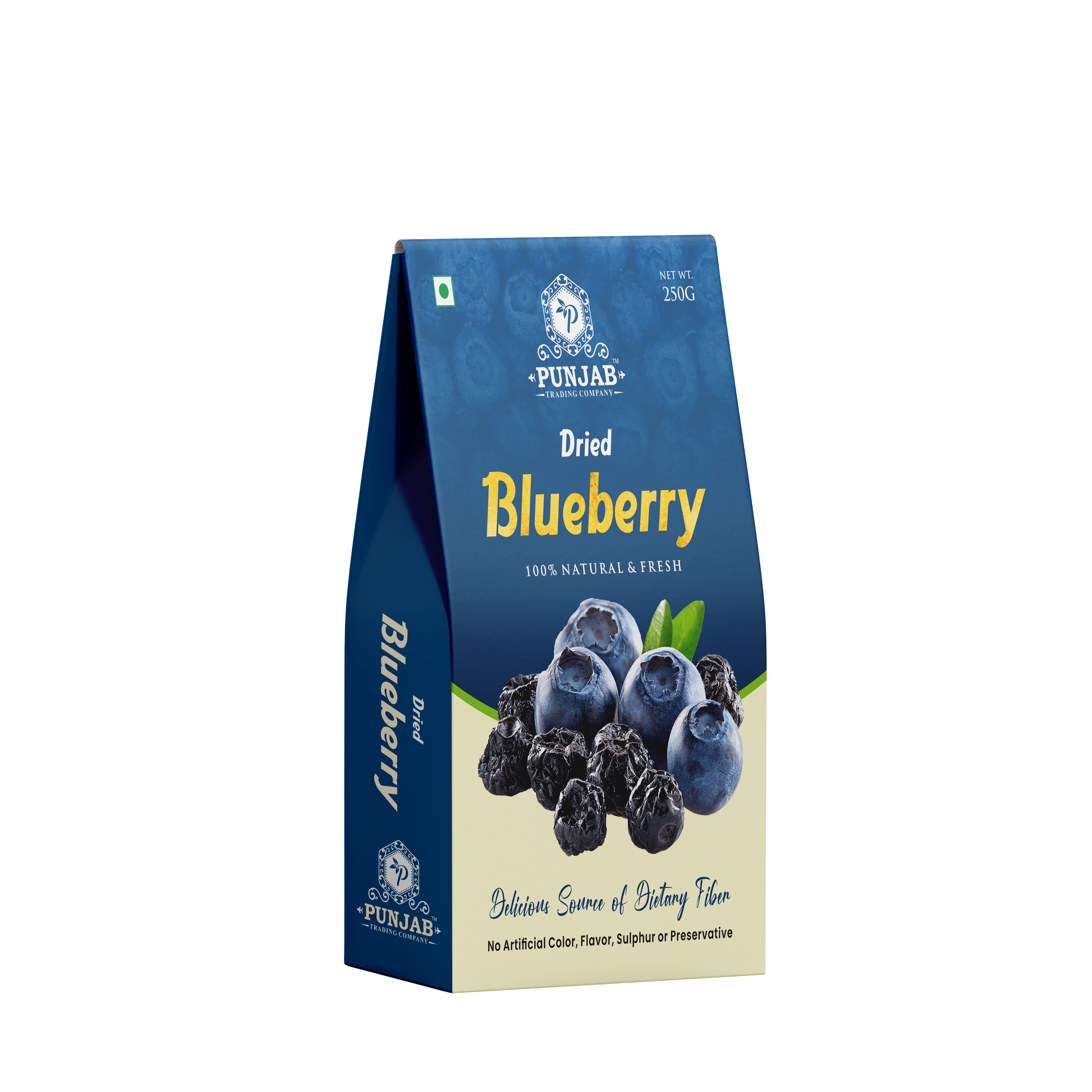 12 Years In-Person One-on-One Dried Blueberry - 250gm for 12 plus Years