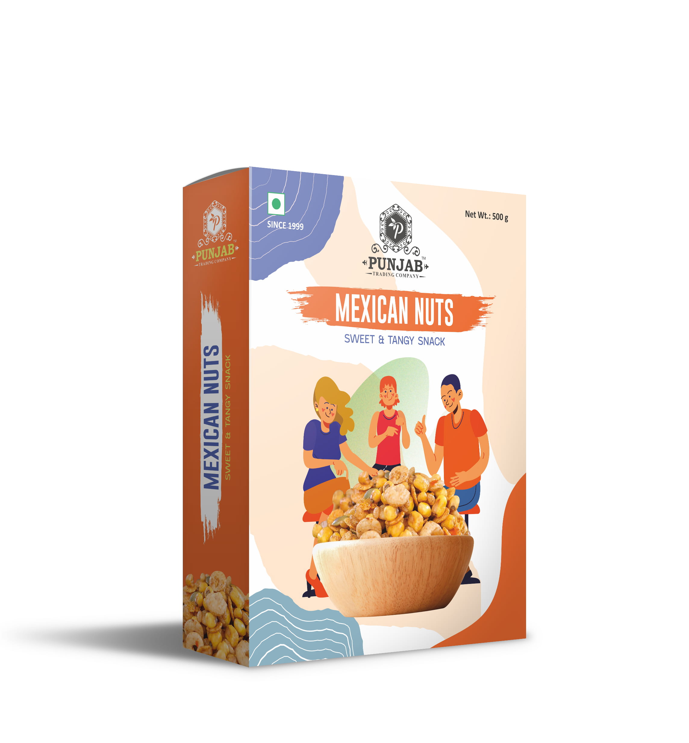 12 Years In-Person One-on-One Mexican Nuts - 500gm for 12 plus Years