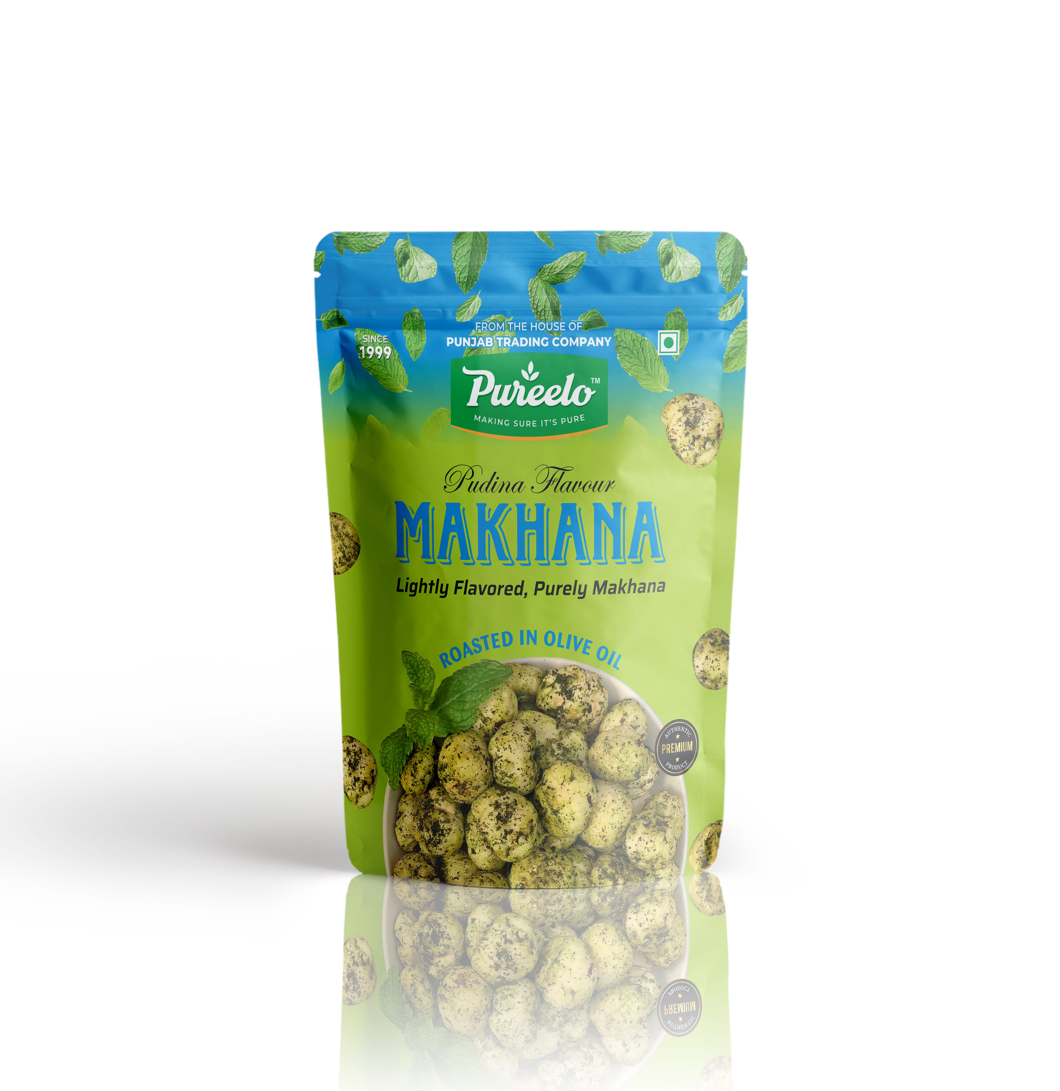 12 Years In-Person One-on-One Pudina Flavour Makhana - 150gm for 12 plus Years