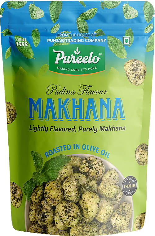 12 Years In-Person One-on-One Pudina Flavour Makhana - 150gm for 12 plus Years